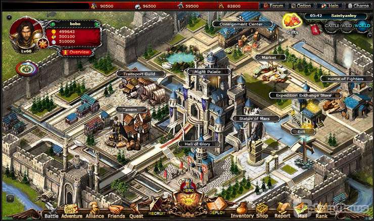 Screenshot Call of Gods