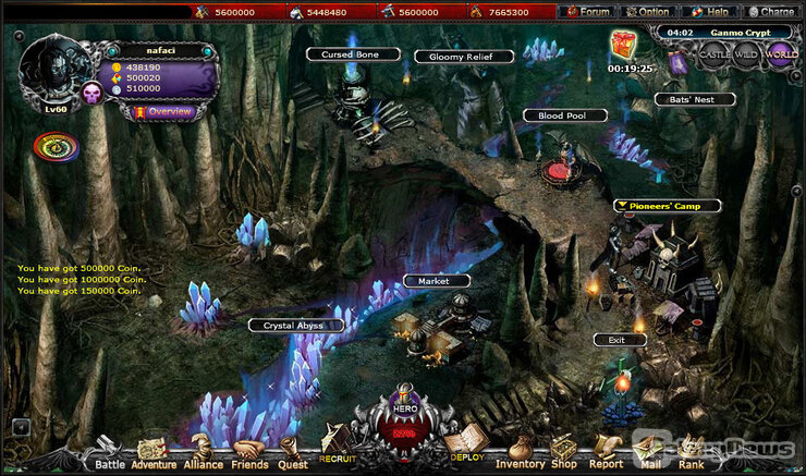 Screenshot Call of Gods