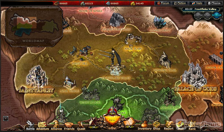 Screenshot Call of Gods