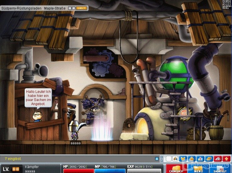 Screenshot MapleStory Europe