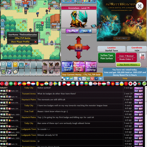 Screenshot Monster MMORPG