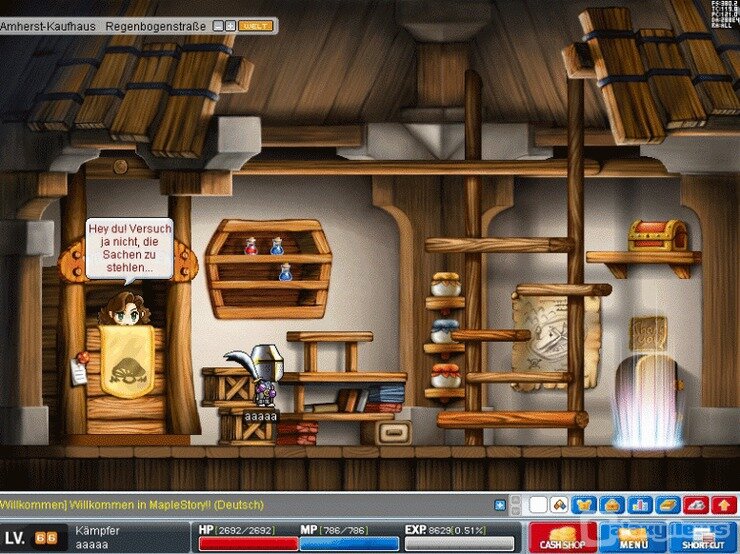 Screenshot MapleStory Europe
