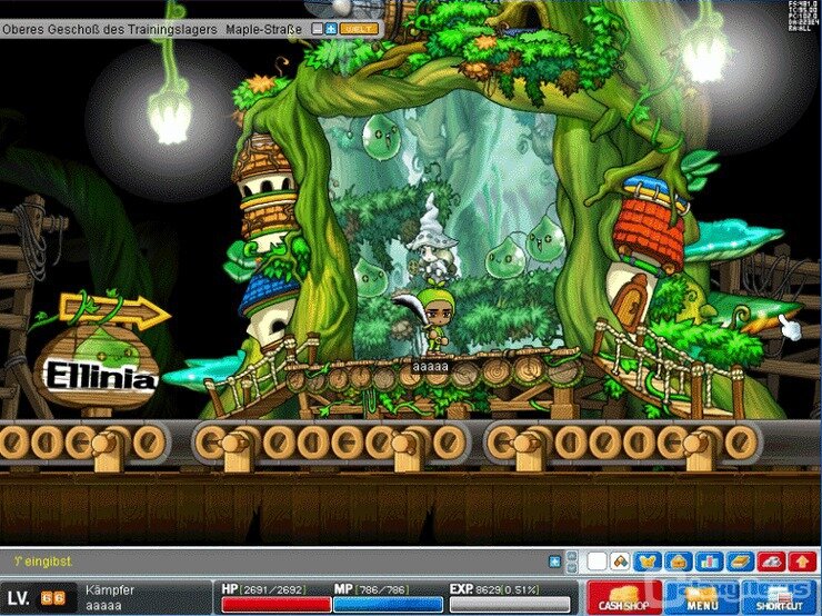 Screenshot MapleStory Europe