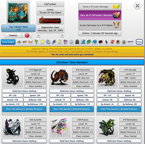 Screenshot Monster MMORPG