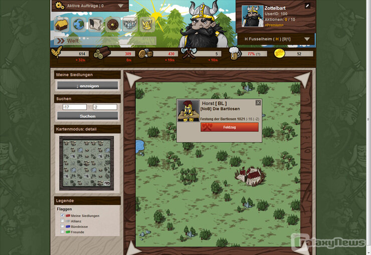 Screenshot Woodland Kings