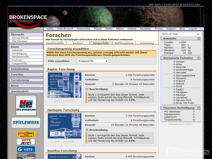 Screenshot Brokenspace