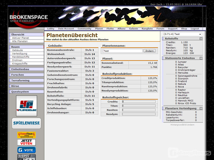Screenshot Brokenspace