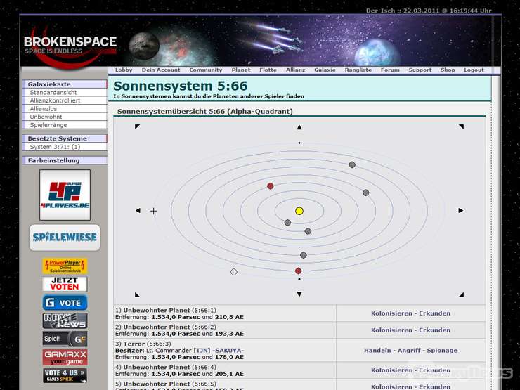 Screenshot Brokenspace