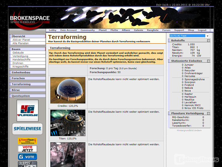 Screenshot Brokenspace
