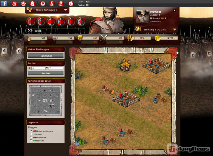 Screenshot Gladius Bellum