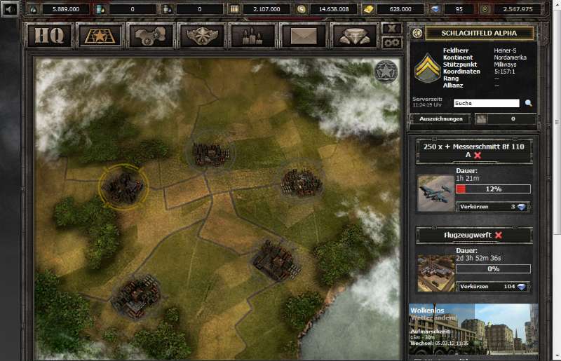 Screenshot Wargame 1942