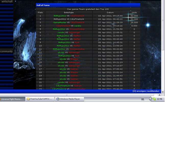 Screenshot Universe Fight Moons