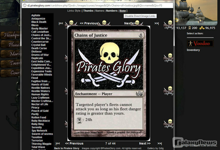 Screenshot Pirates Glory