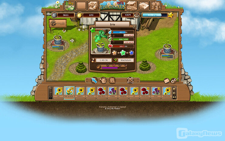 Screenshot Floristikus