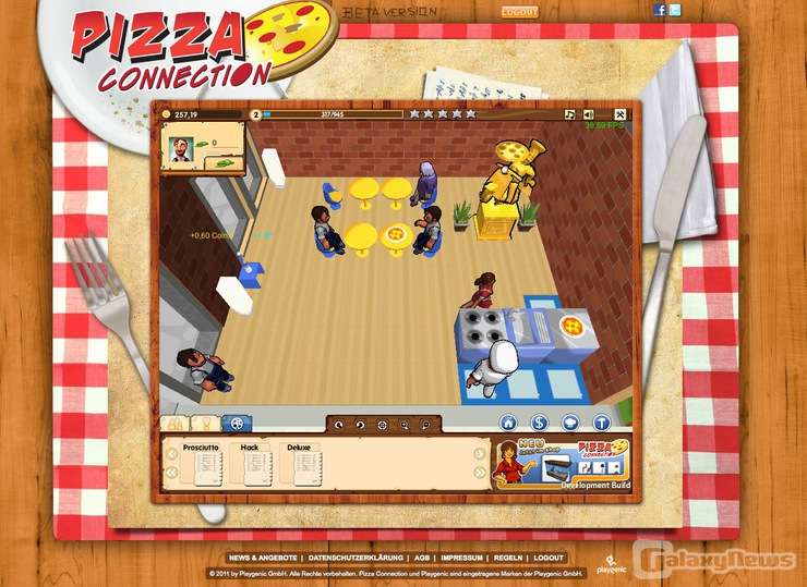 Screenshot Pizza Connection