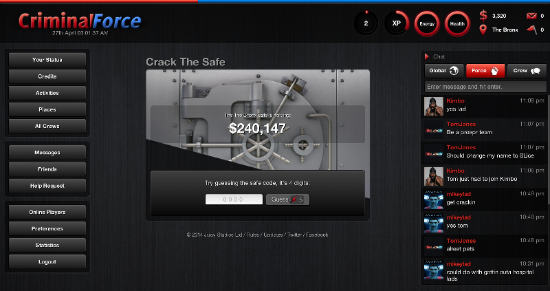 Screenshot Criminal Force