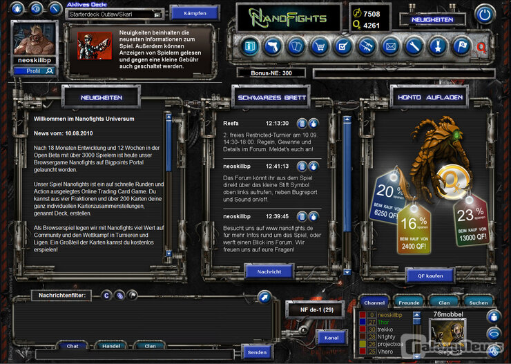 Screenshot Nanofights