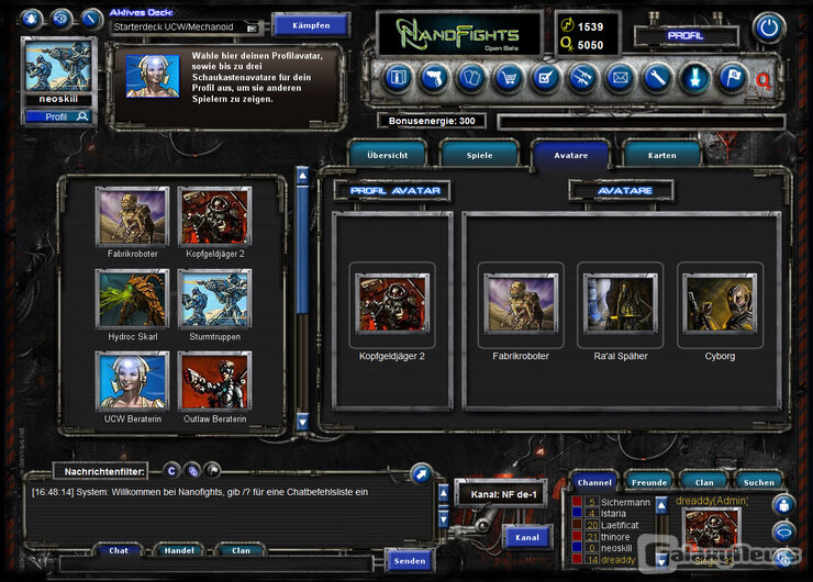 Screenshot Nanofights