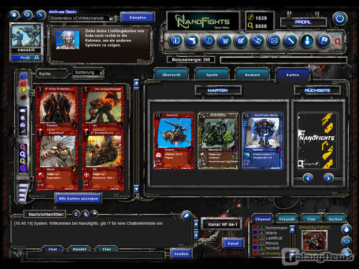 Screenshot Nanofights