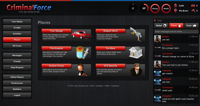 Screenshot Criminal Force
