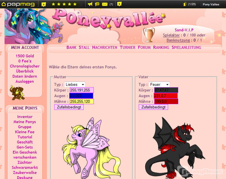 Screenshot PoneyVallee