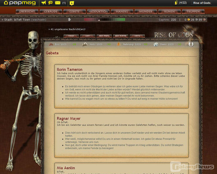 Screenshot Rise of Gods