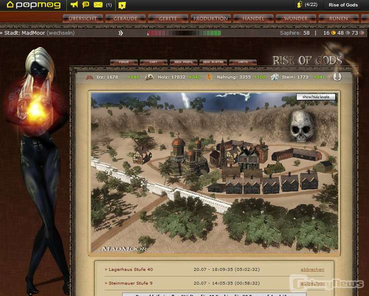 Screenshot Rise of Gods