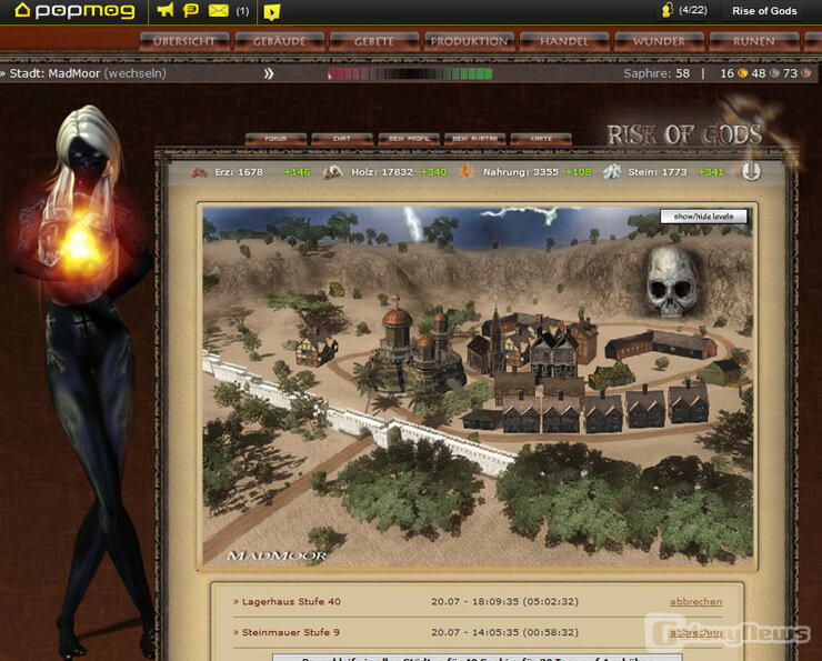 Screenshot Rise of Gods