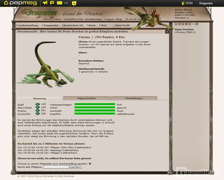 Screenshot Dragosien - Land der Drachen