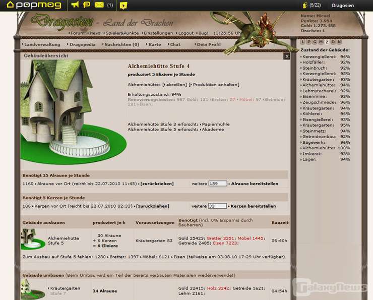 Screenshot Dragosien - Land der Drachen