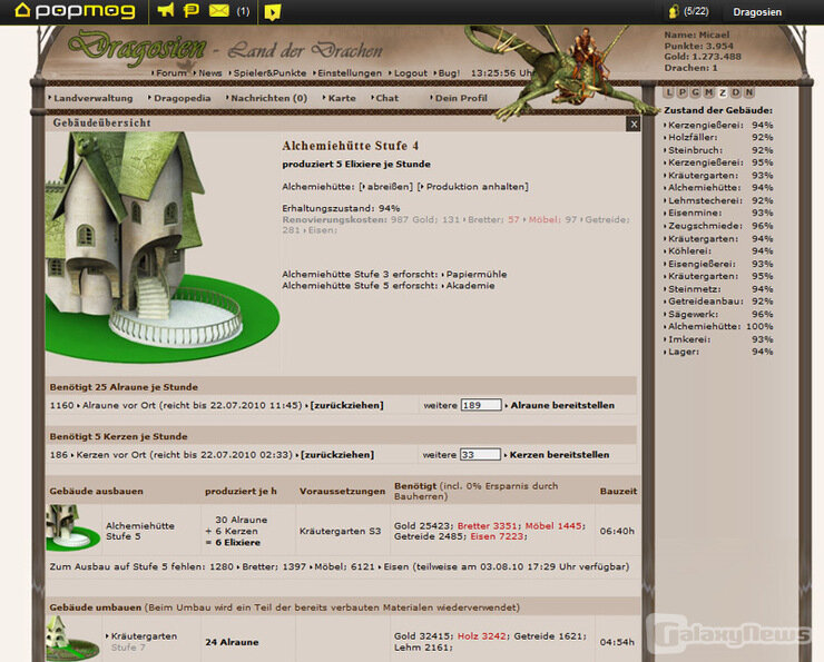 Screenshot Dragosien - Land der Drachen