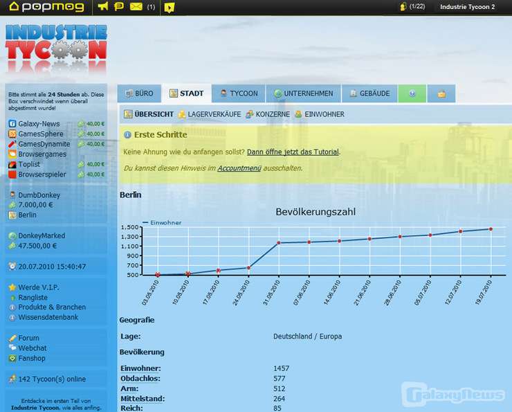 Screenshot Industrie Tycoon 2