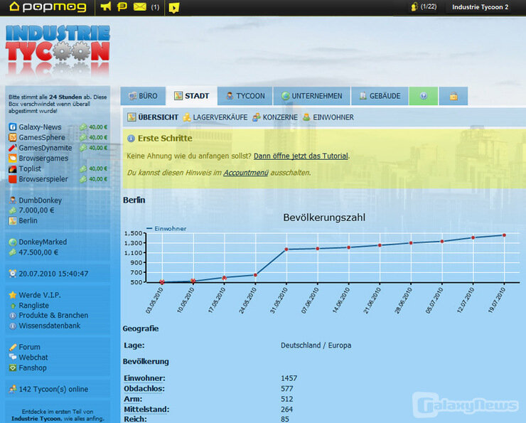 Screenshot Industrie Tycoon 2