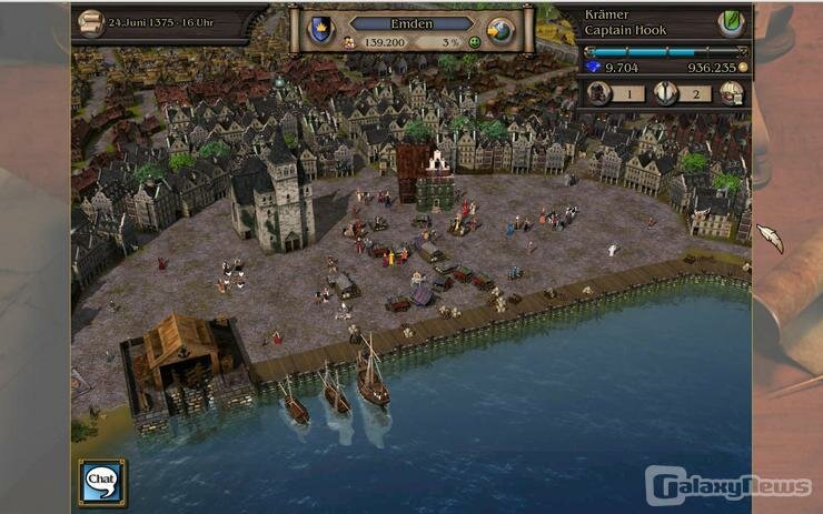 Screenshot Patrizier Online