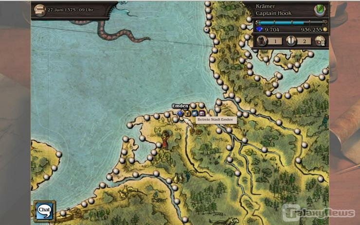 Screenshot Patrizier Online