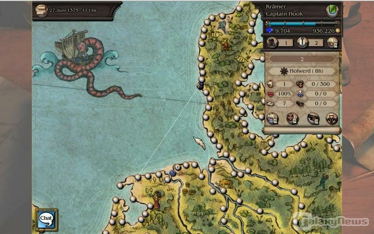 Screenshot Patrizier Online