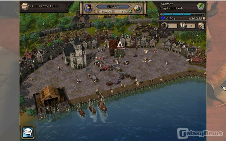 Screenshot Patrizier Online