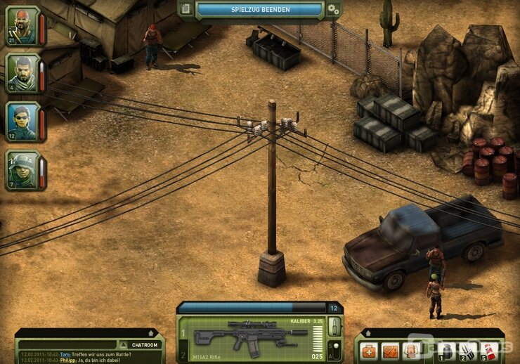 Screenshot Jagged Alliance Online