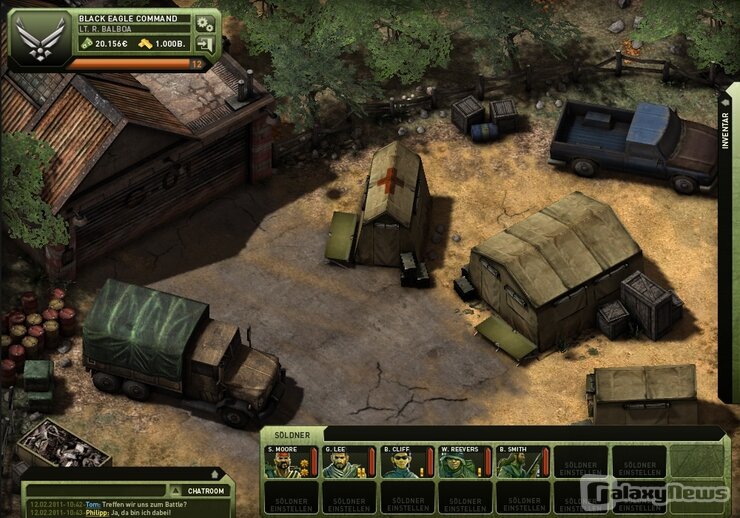 Screenshot Jagged Alliance Online