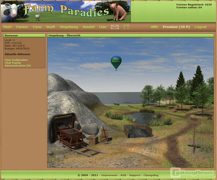 Screenshot FarmParadies