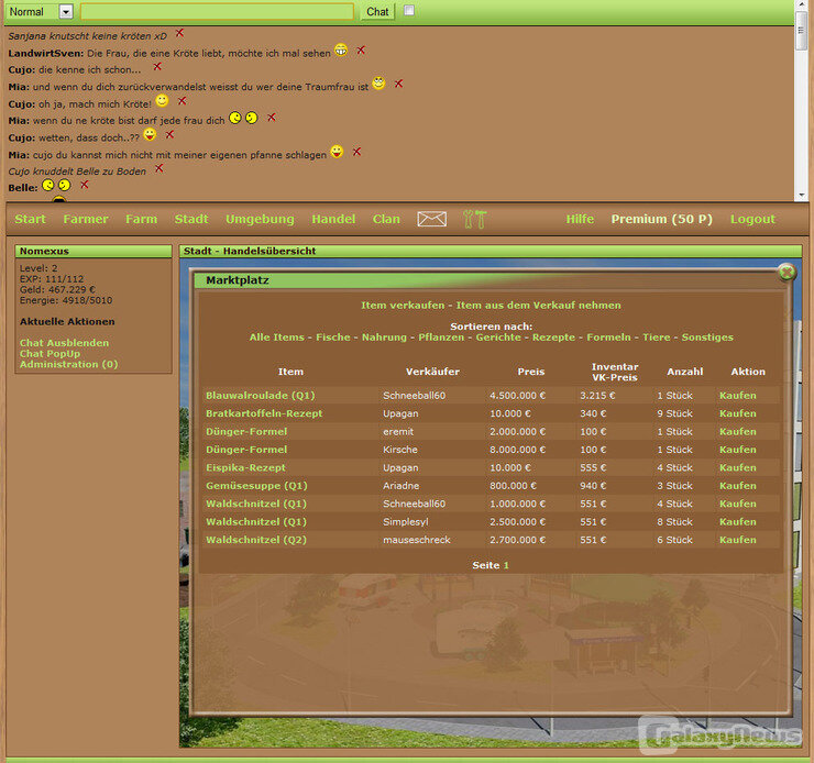 Screenshot FarmParadies