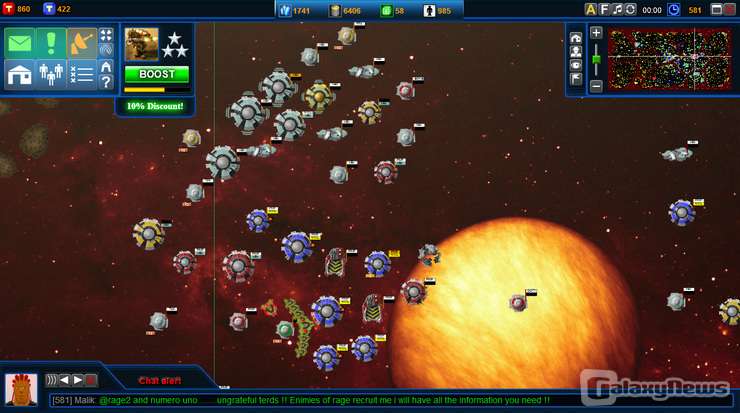 Screenshot Battle Dawn Galaxies