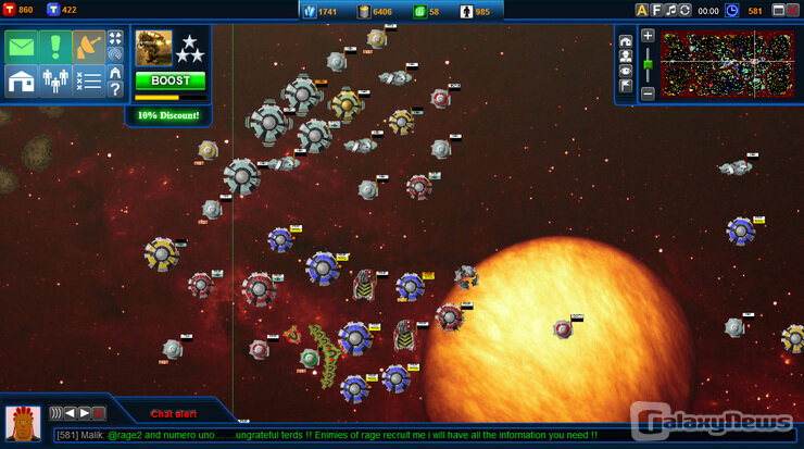 Screenshot Battle Dawn Galaxies
