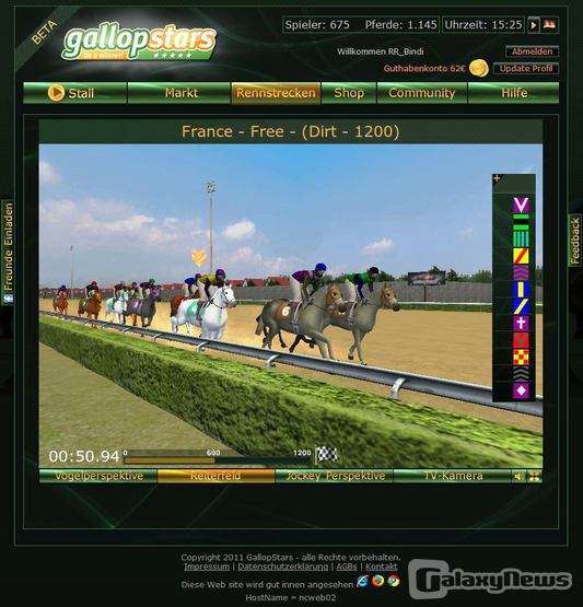 Screenshot GallopStars