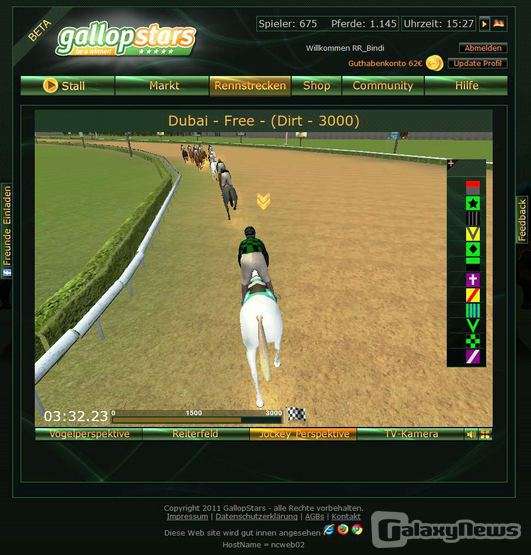 Screenshot GallopStars