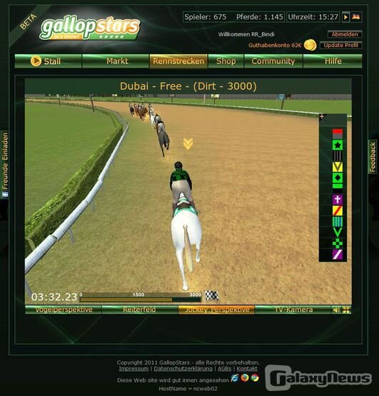 Screenshot GallopStars