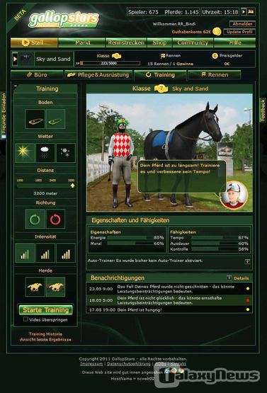 Screenshot GallopStars