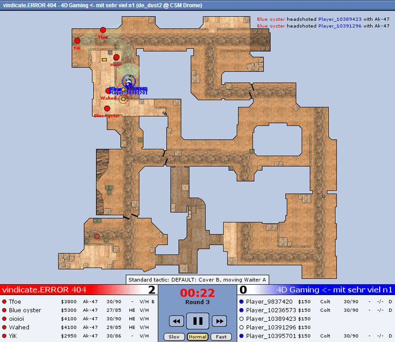 Screenshot CS Manager