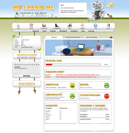 Screenshot My Econo Me