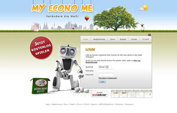 Screenshot My Econo Me